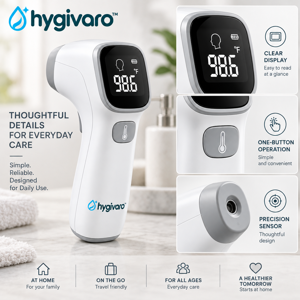hygivaro™ Body Temperature Monitor — Product gallery image 5