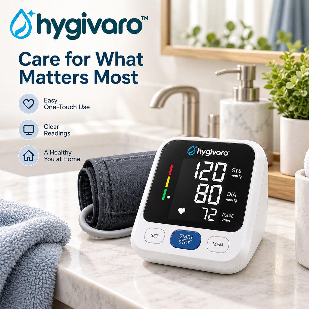 hygivaro™ Digital Blood Pressure Monitor — Product gallery image 4