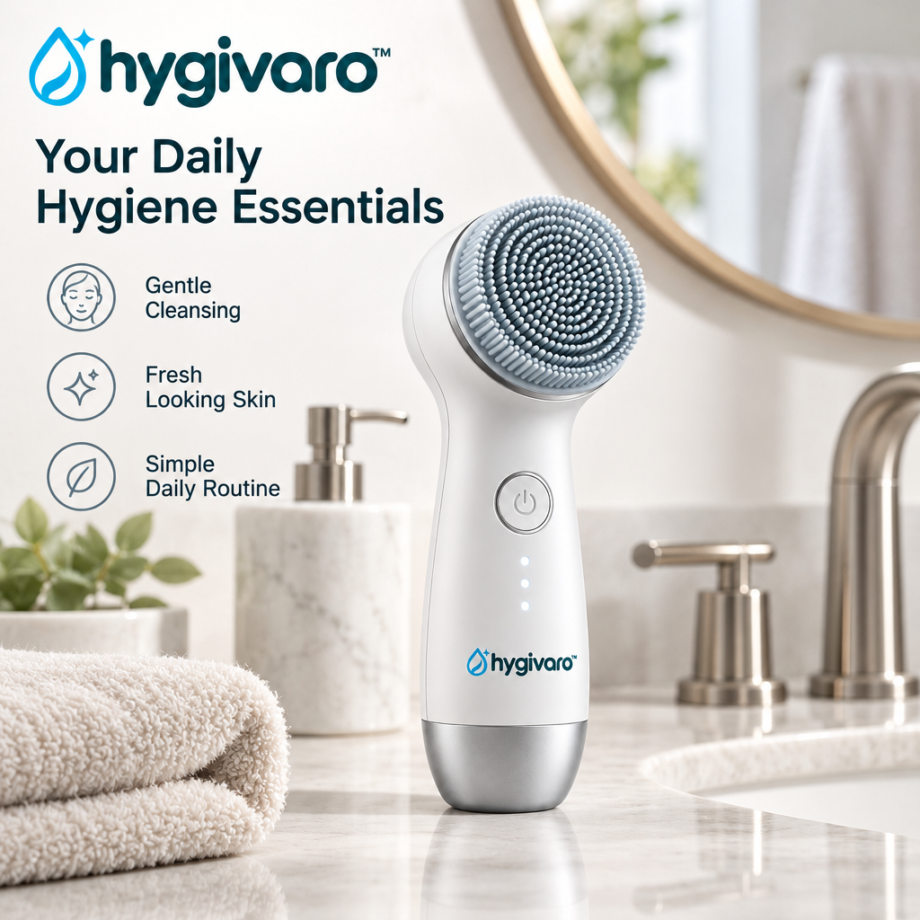 hygivaro™ Electric Facial Cleansing Device — Product gallery image 2