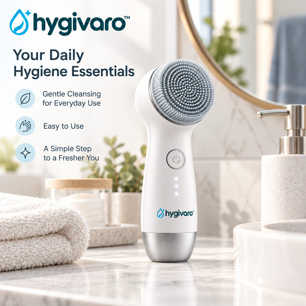 hygivaro™ Electric Facial Cleansing Device — Product gallery image 4