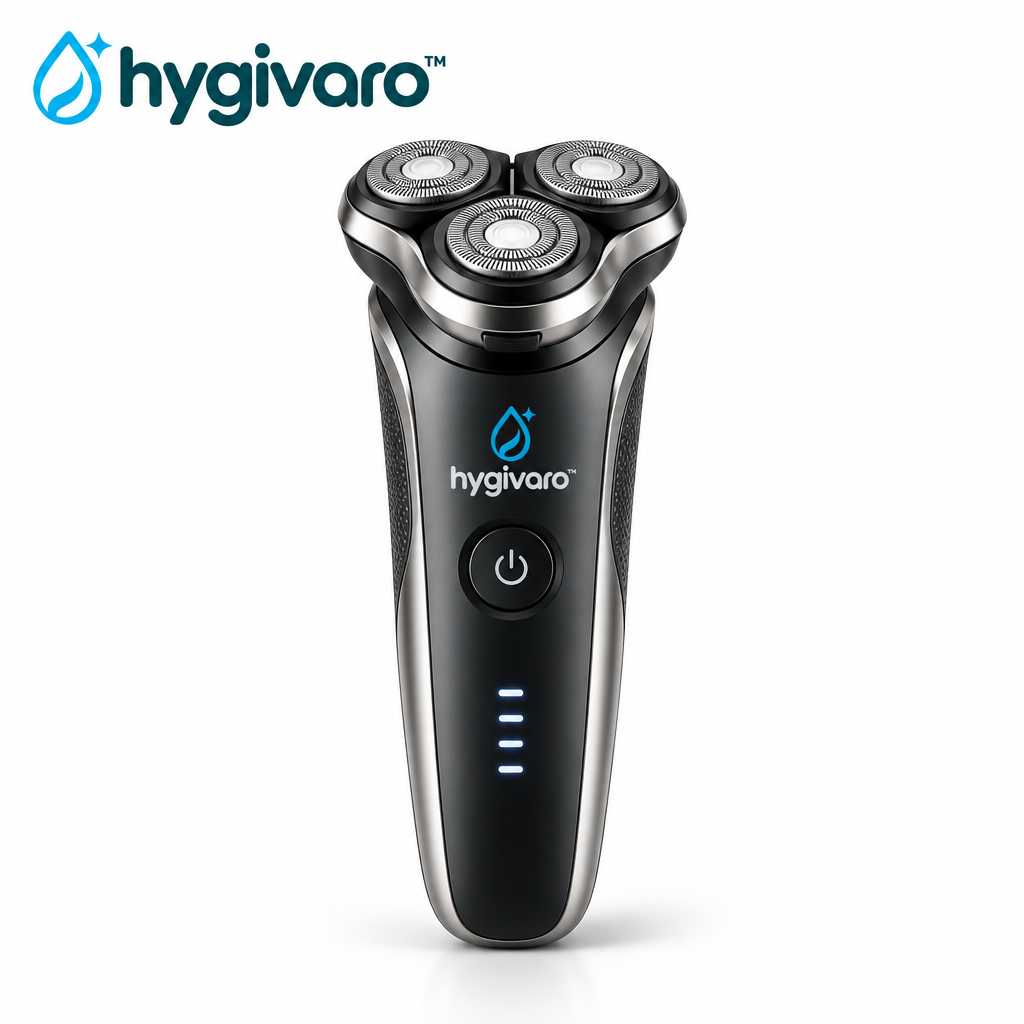 hygivaro™ Electric Shaver — White background product image
