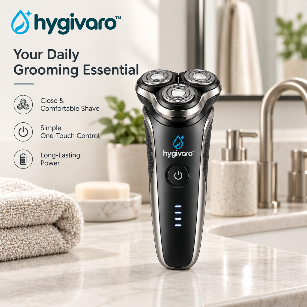 hygivaro™ Electric Shaver — Product gallery image 2