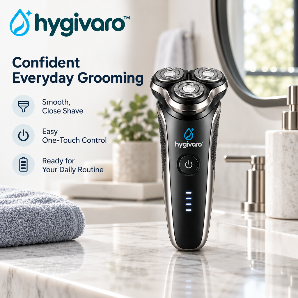 hygivaro™ Electric Shaver — Product gallery image 4