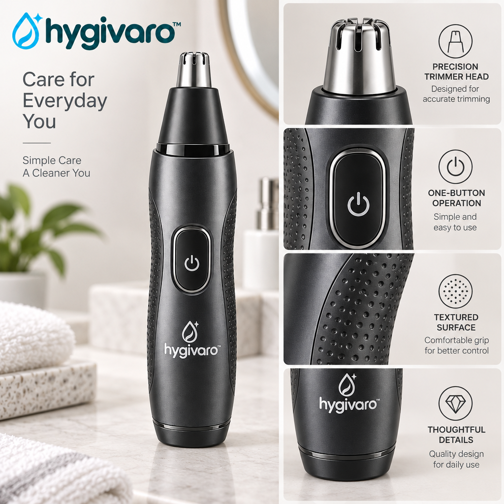 hygivaro™ Nose Hair Trimmer — Product gallery image 5