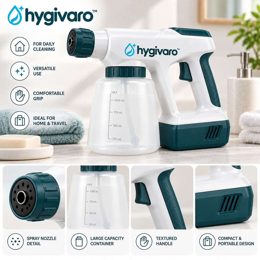 hygivaro™ Portable Disinfectant Sprayer — Product gallery image 5