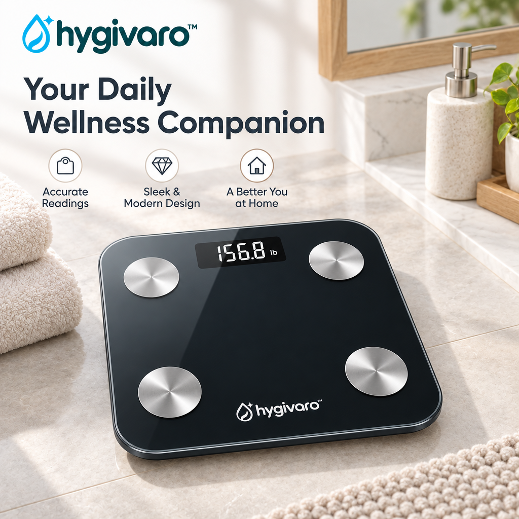 hygivaro™ Smart Body Weight Scale — Product gallery image 2