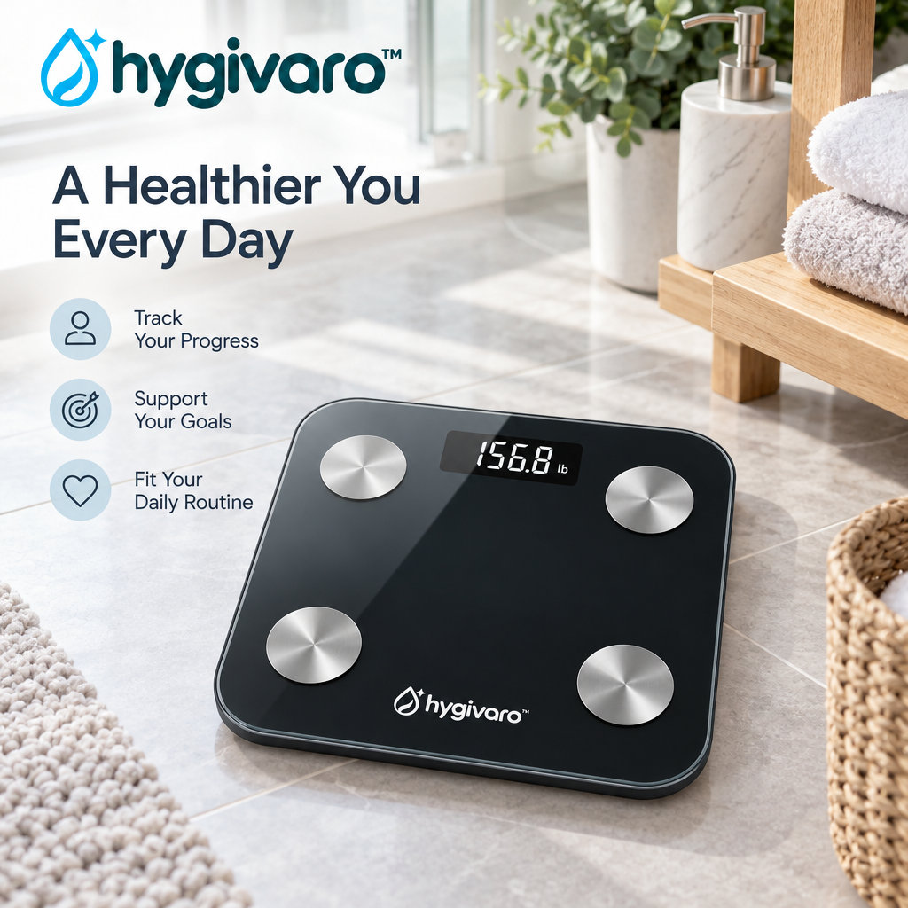 hygivaro™ Smart Body Weight Scale — Product gallery image 4