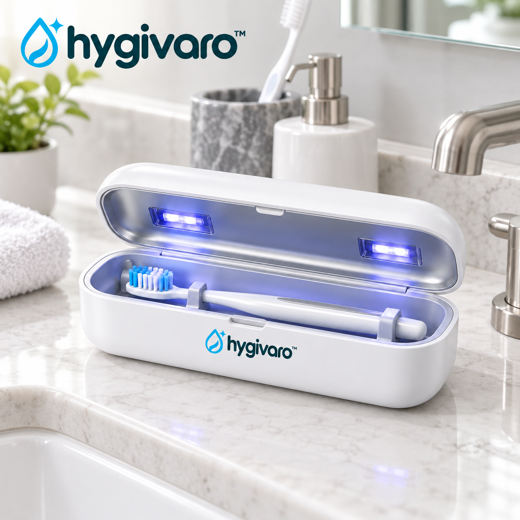 hygivaro™ UV Toothbrush Sanitizing Case — Product gallery image 4